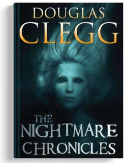 The Nightmare Chronicles book cover featuring eerie imagery and dark, suspenseful horror.